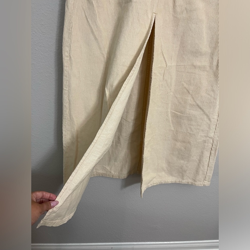 Free People Come As You Are Cord Maxi Skirt - Picture 8 of 11